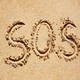 Турист спасли благодаря надписи SOS на песке