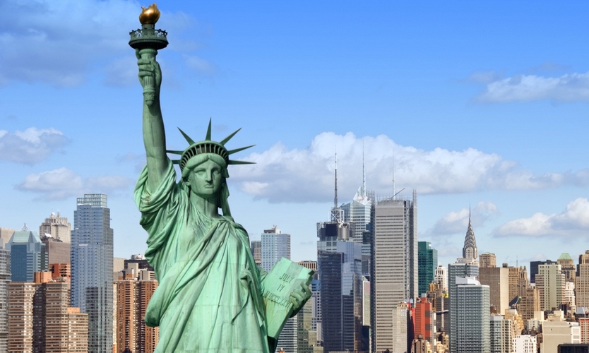 Нью-Йорк насчитал 60 млн туристов, въездных из них 20%