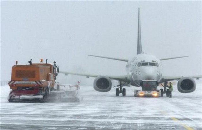 Из-за морозов в Москве задержано 80 рейсов