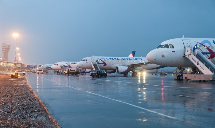 У Уральских авиалиний случился массовый сбой в расписании