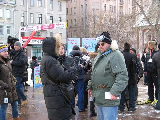 Митинг  против закрытия Египта для туристов