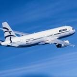 лайнер Airbus A-321 авиакомпании Aegean Airlines