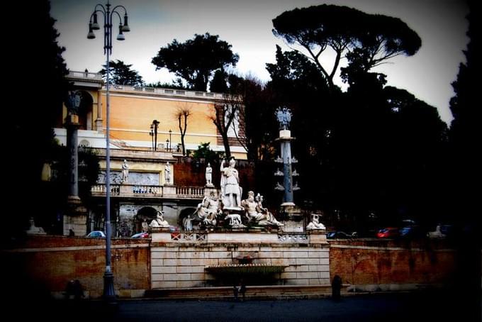 Италия - Рим. Piazza del Popolo