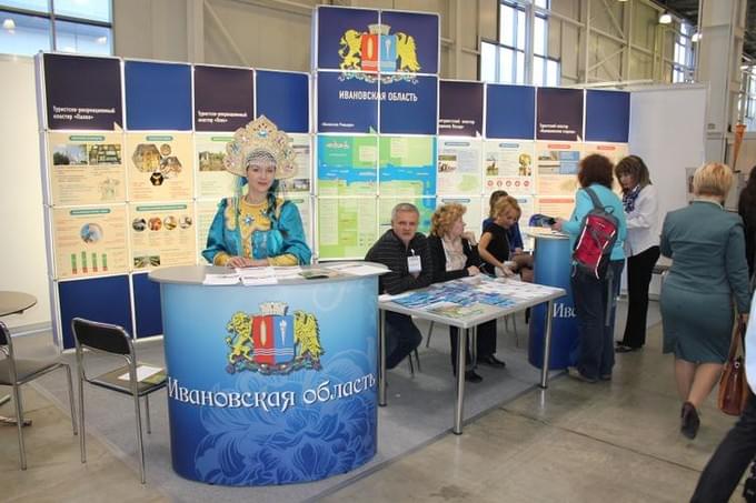 Интурмаркет-2015: во всей красе представлен стенд Ивановской области.