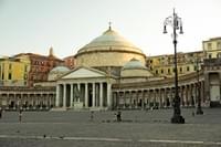 Италия - Piazza Plebescito и Сан-Франческо Ди Паола