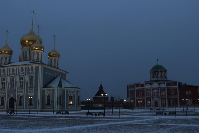 Внутри Тульского кремля