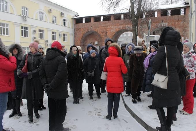 В Нижегородском кремле