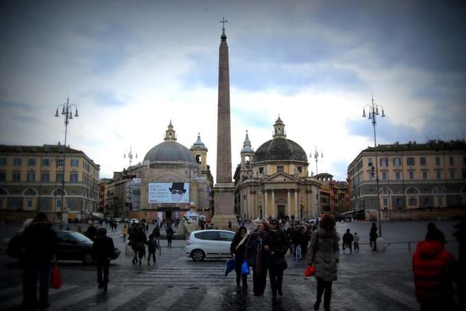 Италия - Рим. Piazza del Popolo