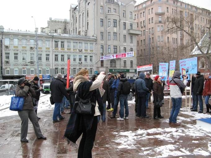 Митинг  против закрытия Египта для туристов