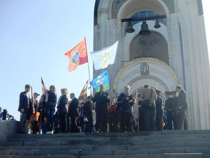 Служба в Храме Св.Георгия Победоносца, благословение на добрые дела Отца Серафима