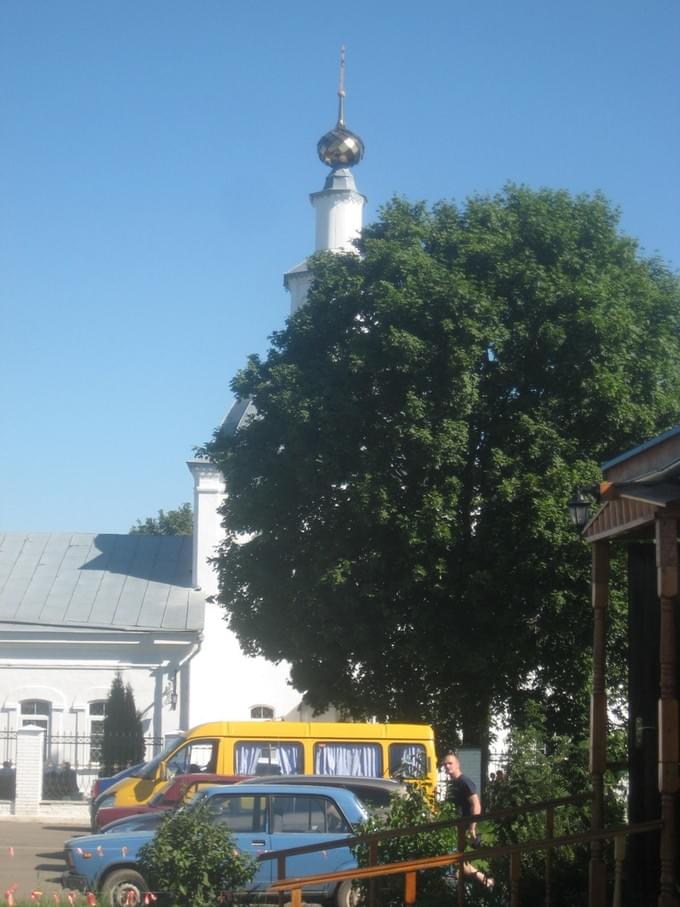 Россия - Родина Матроны Московской - село Себино Тульской области.Часть 3  Храм Успения Пресвятой Богородицы.