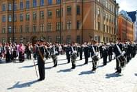 Швеция - Развод караула с королевским оркестром - одно из главных впечатлений года.