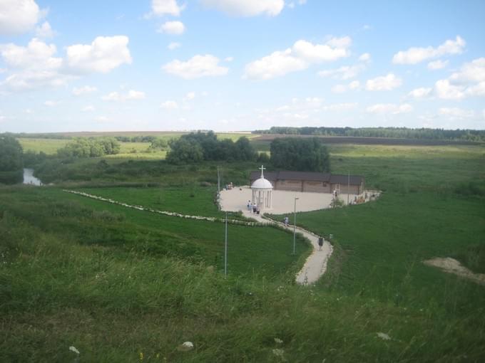 Россия - Родина Матроны Московской - село Себино Тульской области.Часть 2  Купели и источник святой блаженной Матроны .      