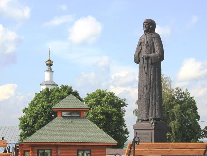 Россия - Родина Матроны Московской - село Себино Тульской области.Часть 3  Храм Успения Пресвятой Богородицы.