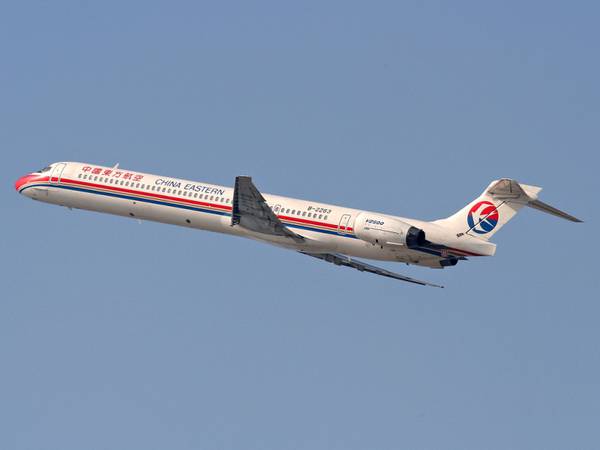 Лайнер Airbus A-320 авиакомпании  China Eastern 