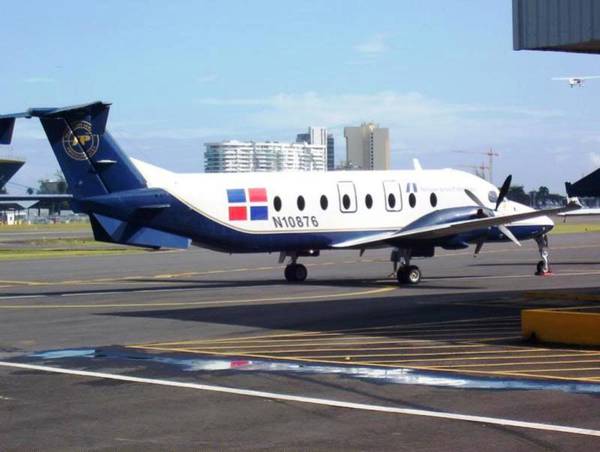 Лайнер Jetstream 31 авиакомпании  PAWA Dominicana 