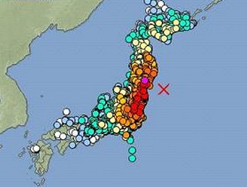 Карта погоды от японского метеорологического агентства джима