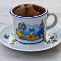 Сувениры из Херсониссоса, Греция. Чашка-сувенир из Херсониссоса