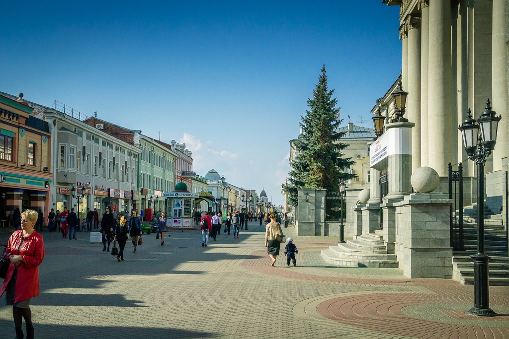 Казань улица баумана достопримечательности фото