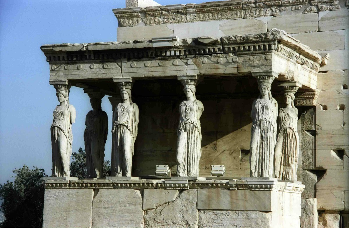 храм эрехтейон в афинах фото