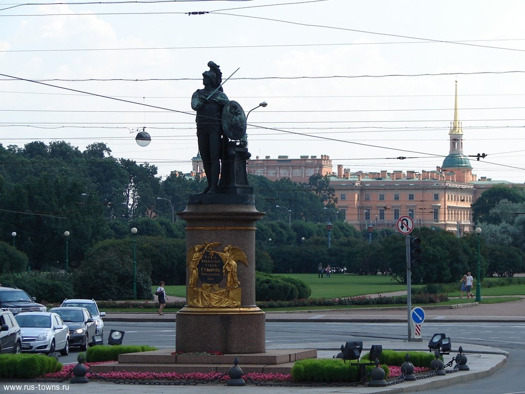 Памятник суворову в санкт петербурге на марсовом поле фото