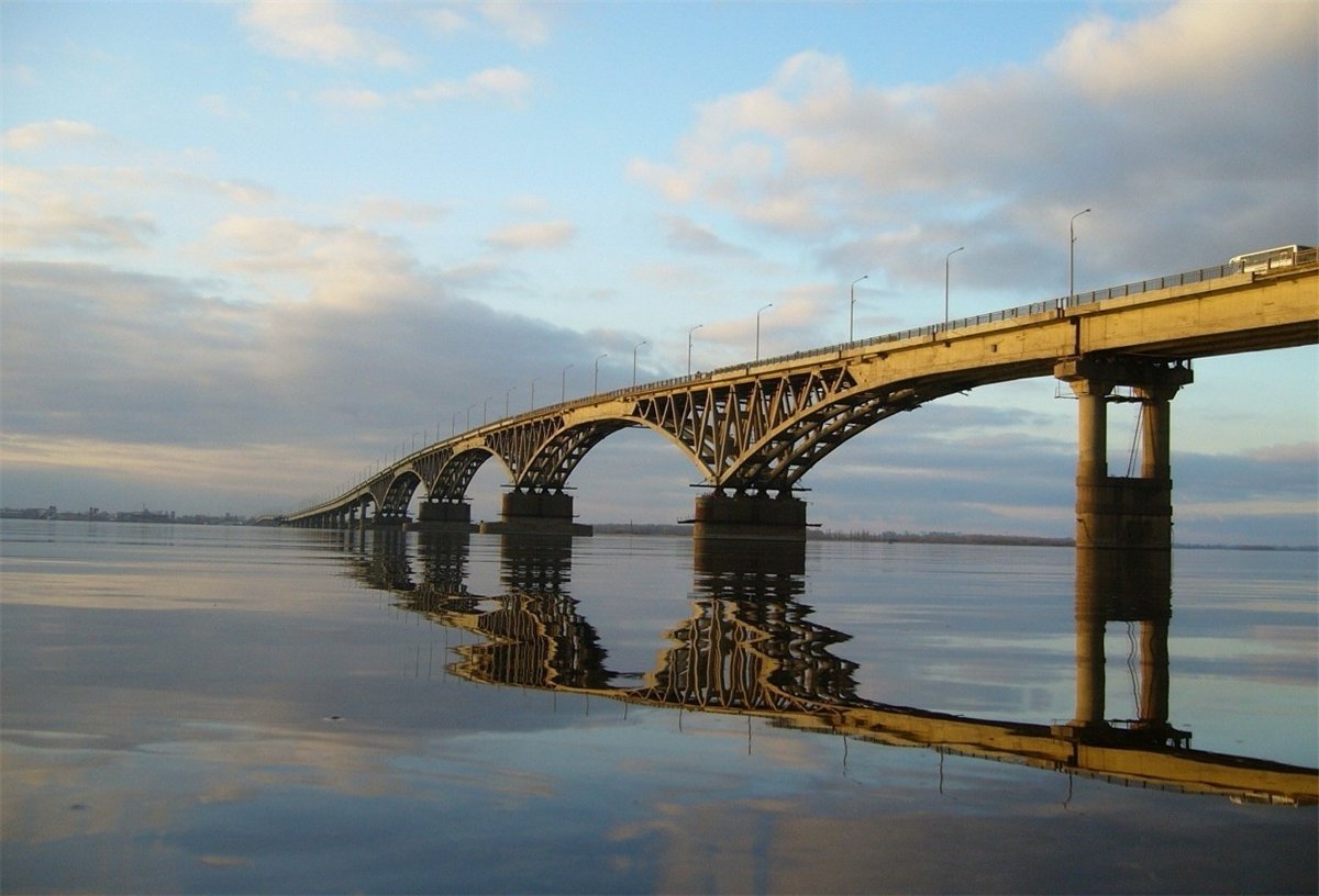 Мост саратов энгельс картинка