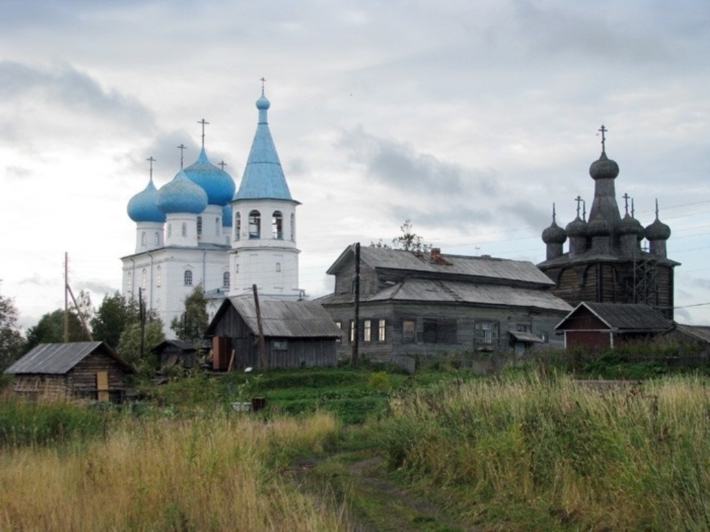 Заостровье Архангельск деревянный храм