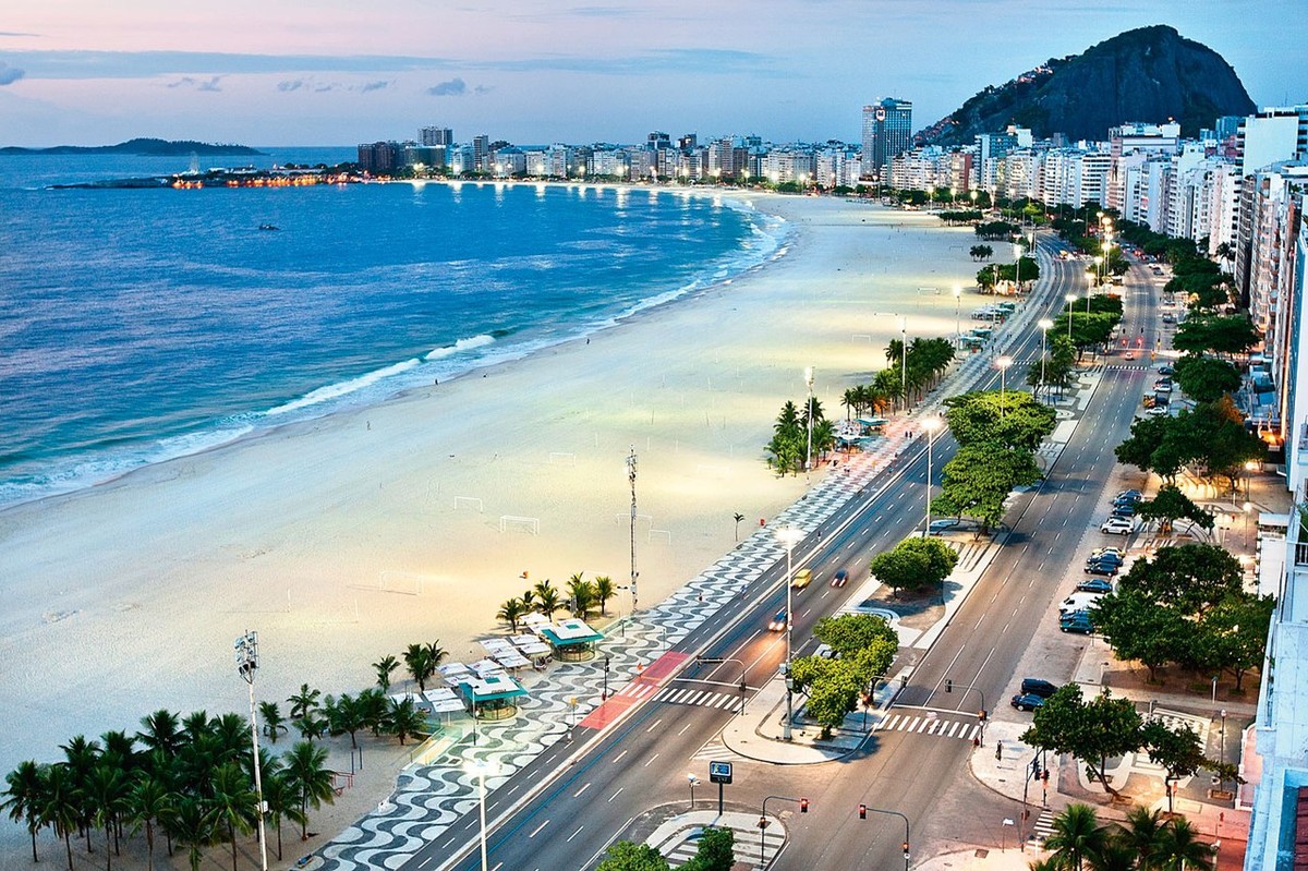 Бразилия пляж Копакабана