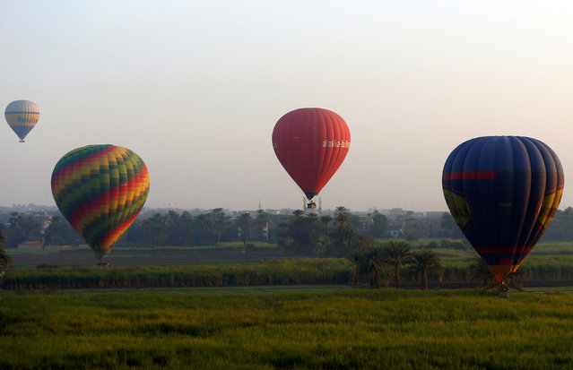 В Луксоре после окончания хамсина возобновились полёты на воздушных шарах