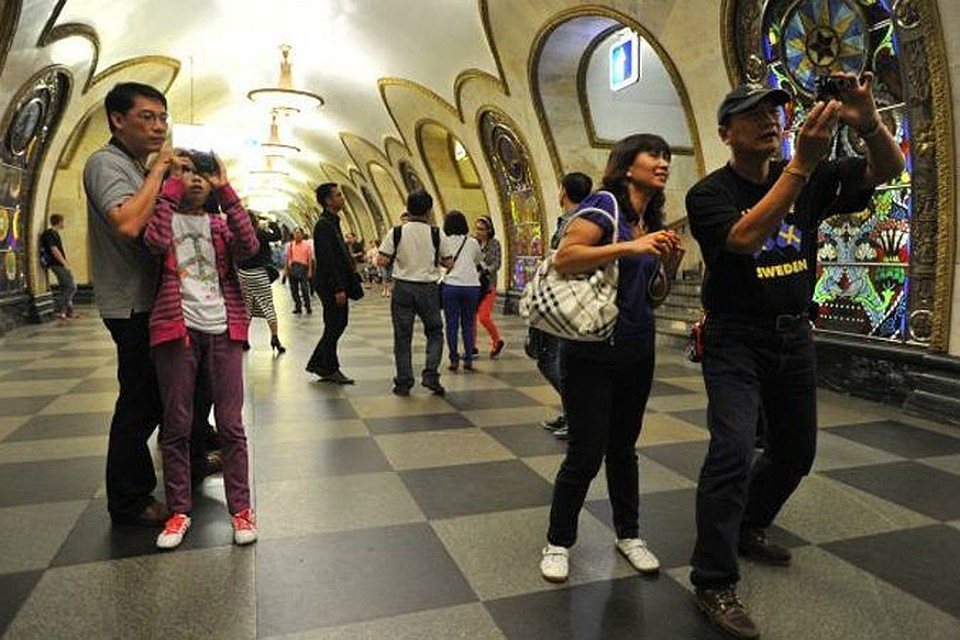 В России выросло число самостоятельных китайских туристов