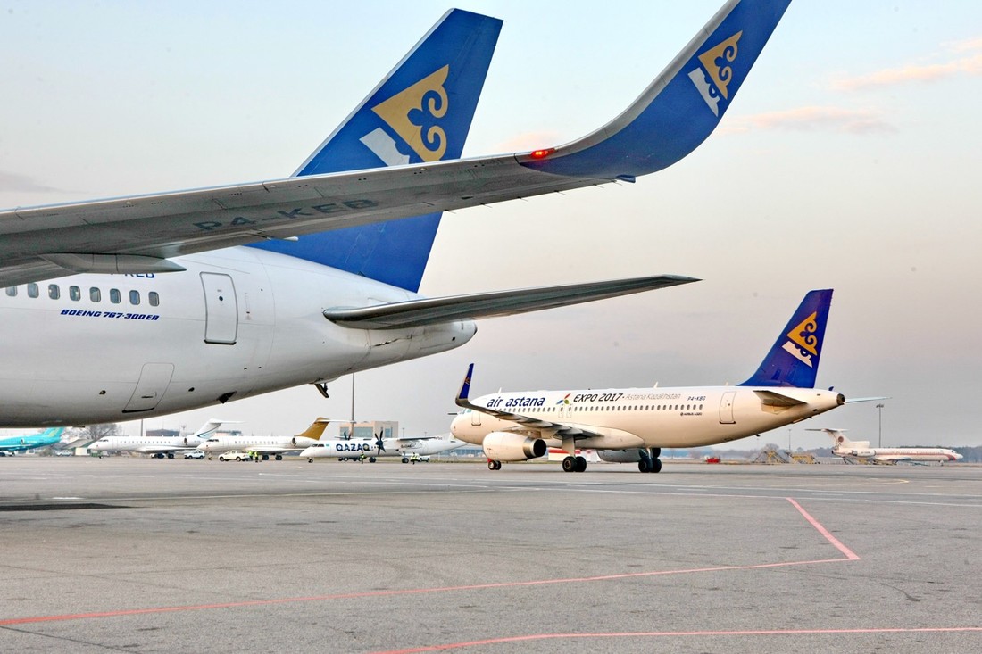 Air Astana самолеты