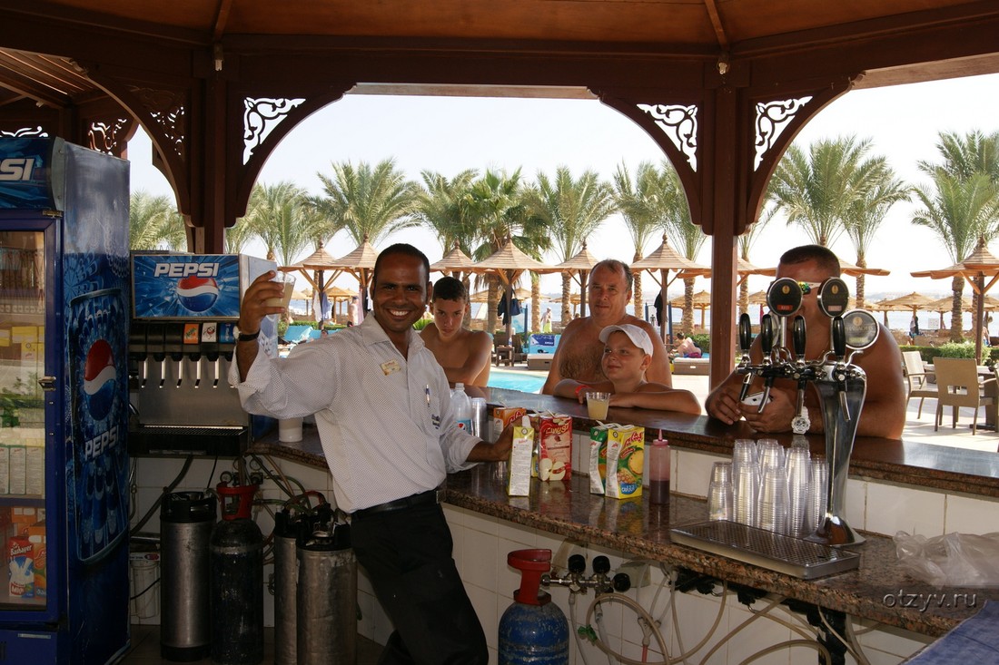 Персонал отеля Египта