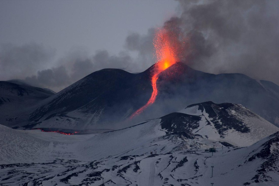 Этна вулкан сицилийцы