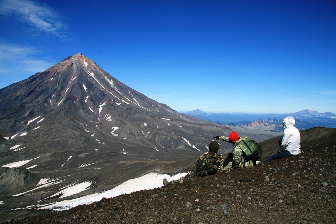 самая большая гора на камчатке