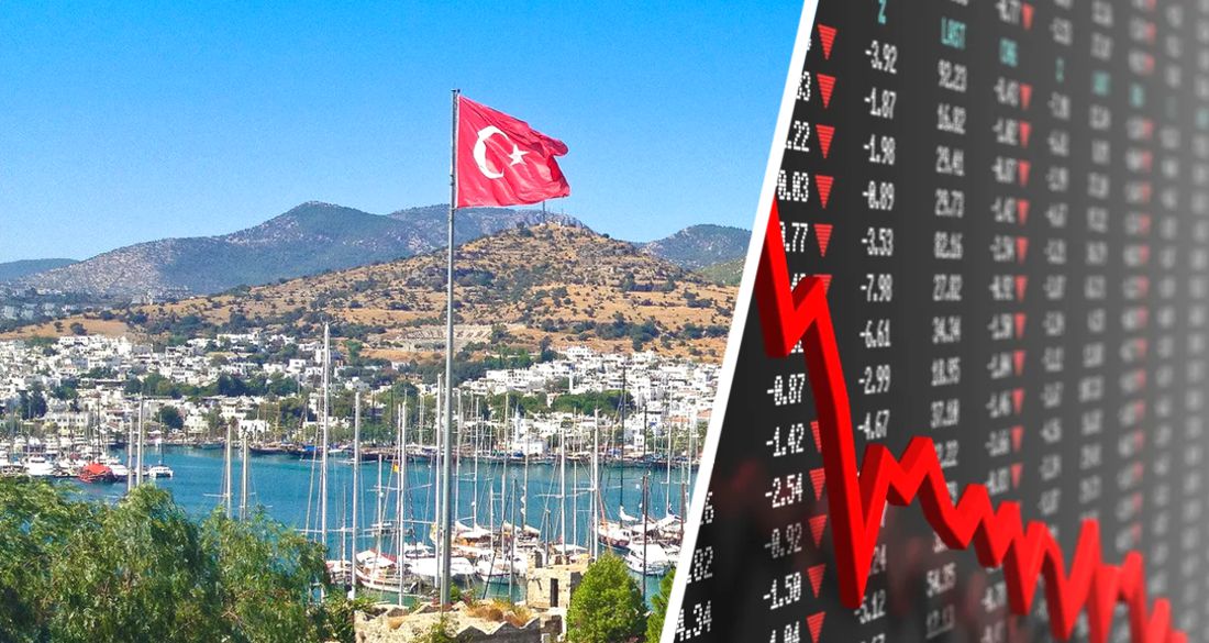 Турпоток в Турцию упал на 76,6%