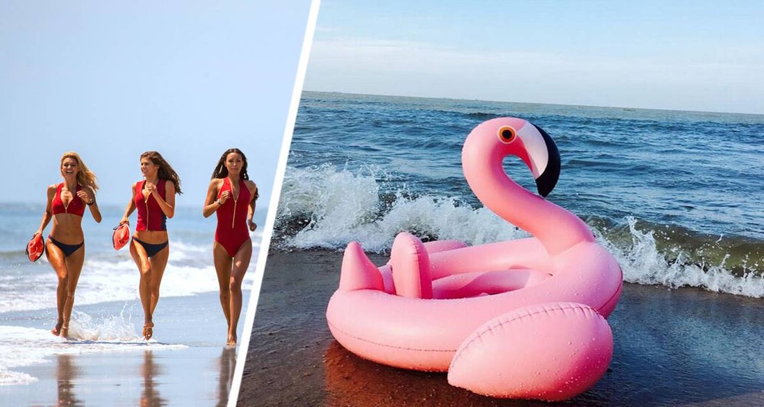 Российская туристка рассказала, как мальчишку на надувном фламинго в море утащило