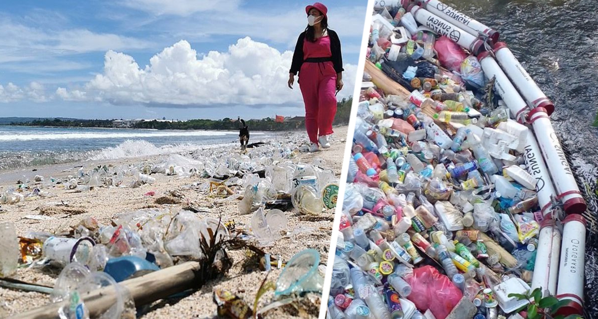 Загадили все море: туристка во время морской прогулки была шокирована слоем мусора на воде и отношением гидов