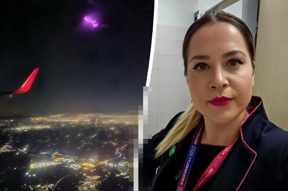 ВИДЕО: стюардесса показала редкое явление в небе | Mixnews