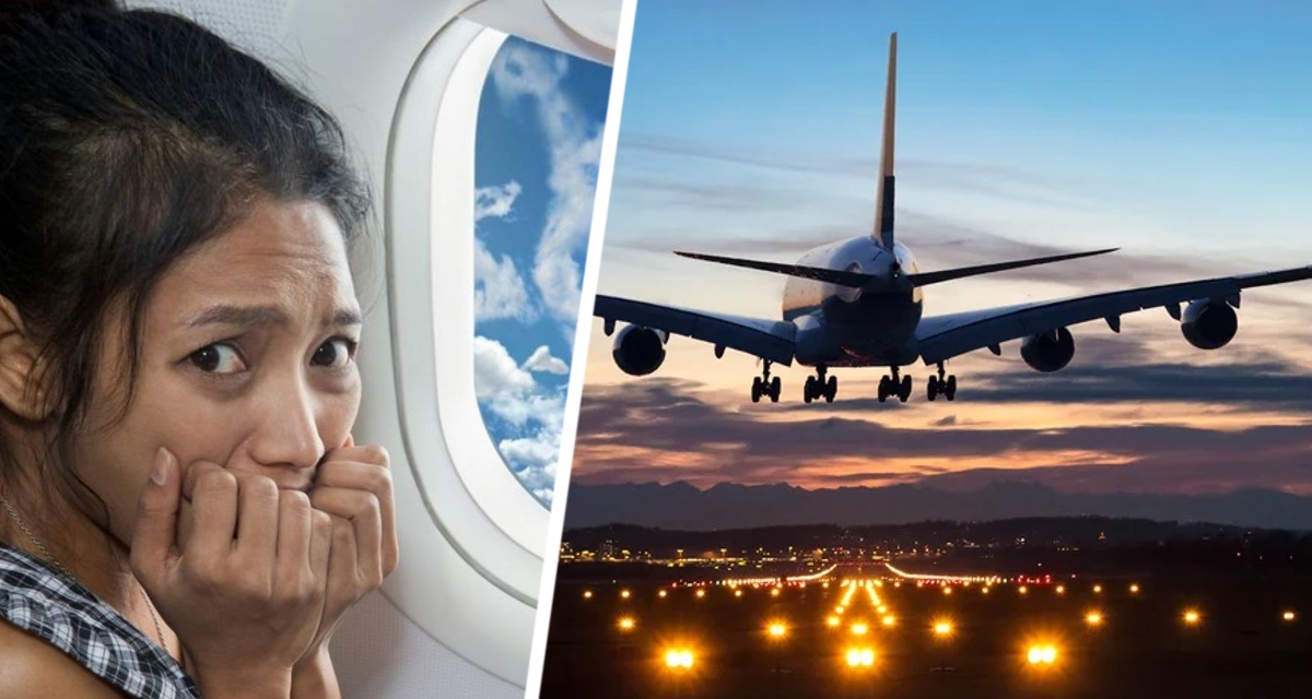 Женщина в панике после заявления стюардессы: она закрыла рот и боится его открывать в течение часа