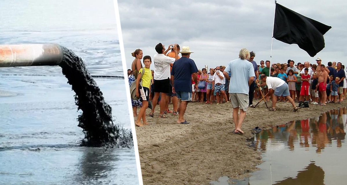 Собираетесь в Испанию? Изучите список из 48 пляжей с черными флагами, куда выводят канализацию и туристы купаются в фекалиях