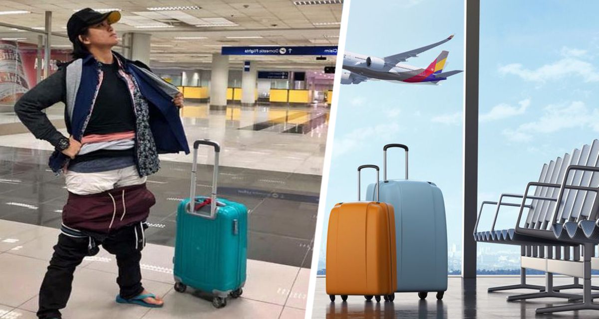 Как избежать платы за провоз лишнего багажа: пассажир нашел бесплатный способ пронести его в самолёт