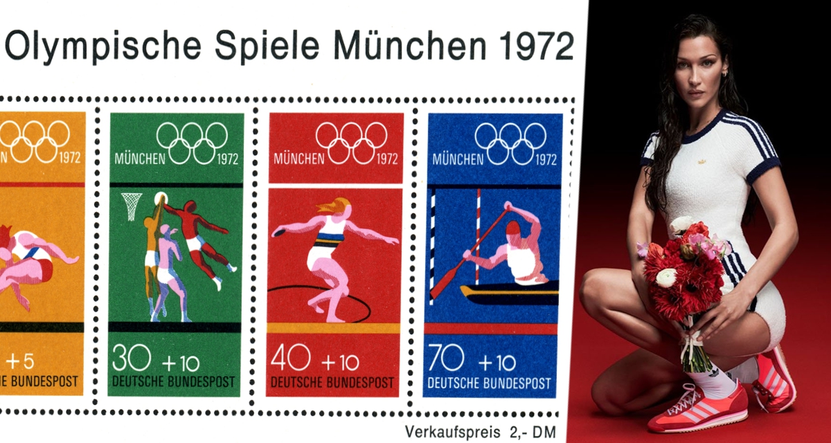 Adidas приносит извинения и снимает рекламу с участием Беллы Хадид в рамках кампании по обновлению обуви для Олимпийских игр 1972 года в Мюнхене