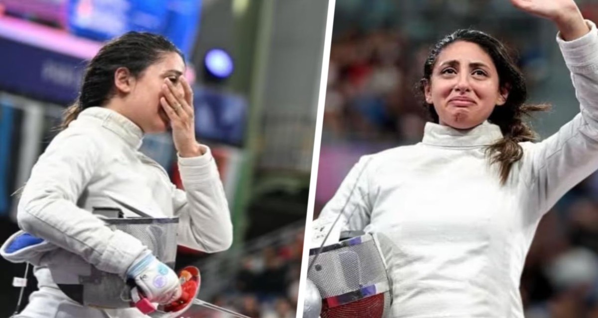 Спортсменка из Египта на 7-м месяце беременности выступила на Олимпиаде в фехтовании и победила