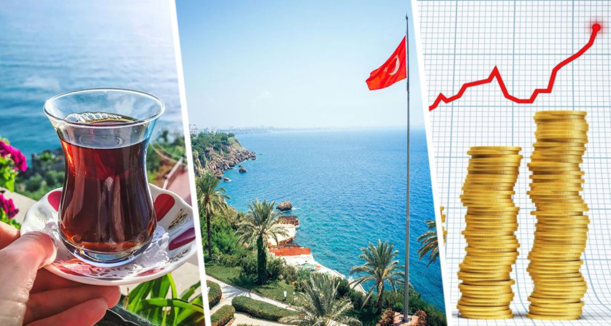 Отдых россиян в Турции под вопросом: цены в отелях и ресторанах выросли на рекордные 76% и продолжают стремительно расти