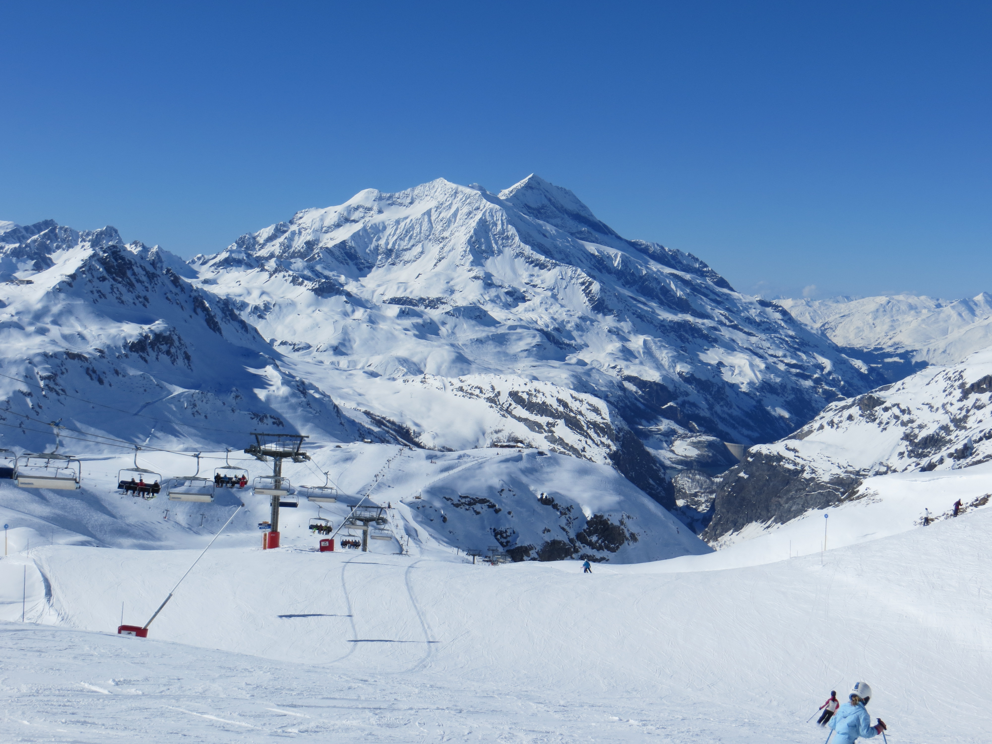 Tignes Франция горнолыжный курорт